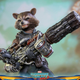 Illustration for article titled Hot Toys Rocket Raccoon Comes With a Blaster Thats Almost Bigger Than He Is